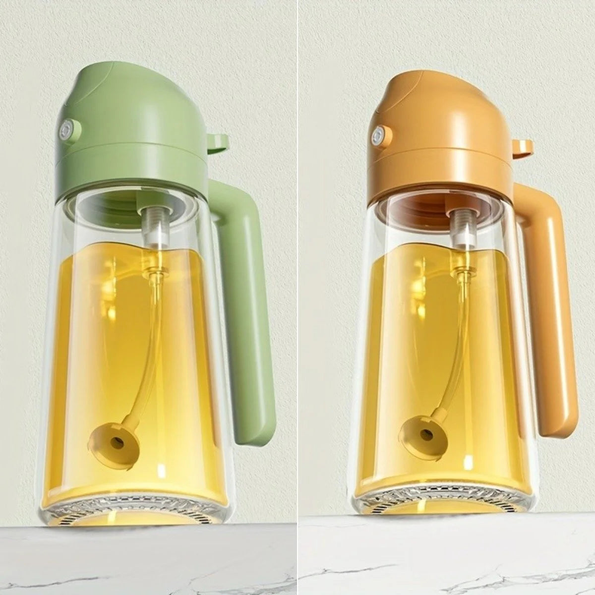 2-in-1 Glass Oil Sprayer and Dispenser