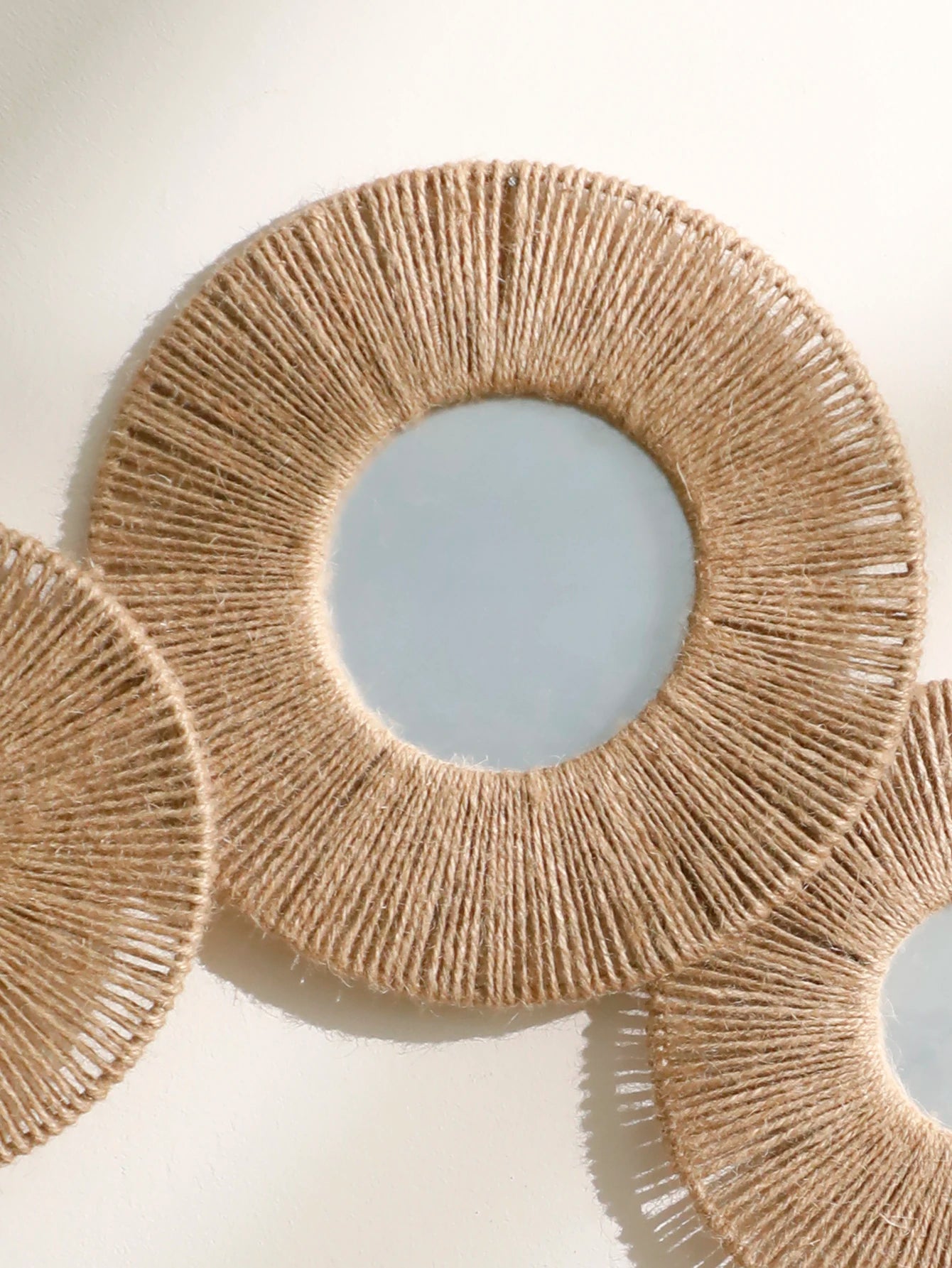 Hand Woven Wall Mirror