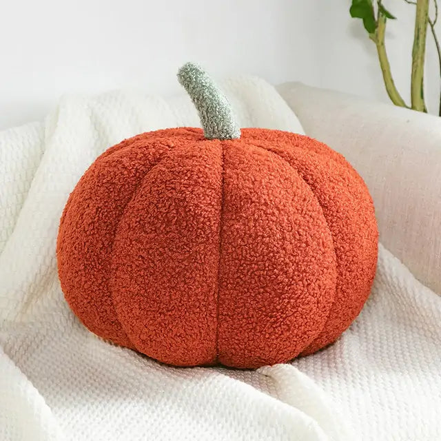 Stuffed Fall Decorative Pumpkin Pillow