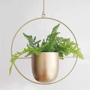 Geometric Hanging Indoor Planter