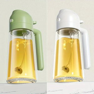 2-in-1 Glass Oil Sprayer and Dispenser