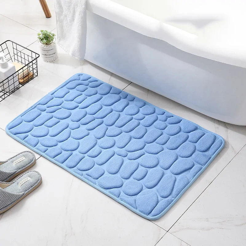 Cobblestone Memory Foam Bath Mat