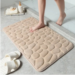 Cobblestone Memory Foam Bath Mat