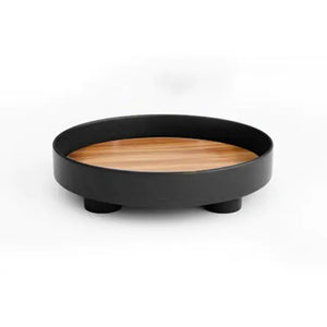 Modern Round Counter Organization Tray With Legs