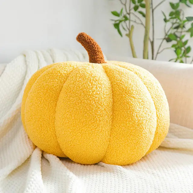 Stuffed Fall Decorative Pumpkin Pillow