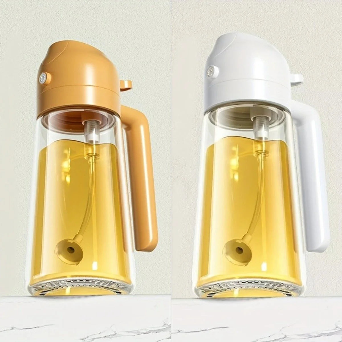 2-in-1 Glass Oil Sprayer and Dispenser