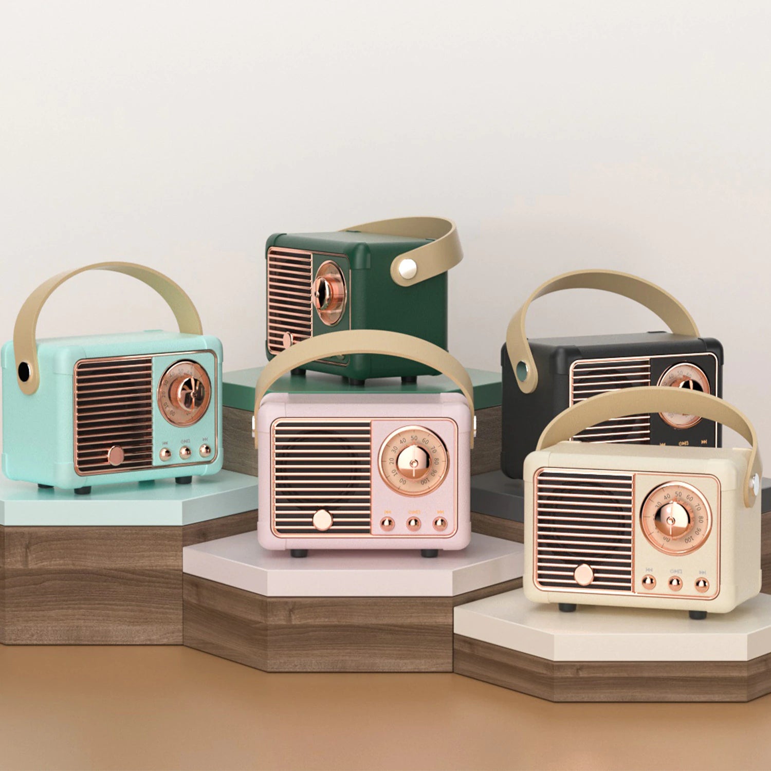 Retro Mini Bluetooth Speaker