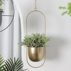 Geometric Hanging Indoor Planter